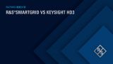 MXO 3 - SmartGrid vs Keysight HD3 jp