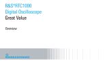R&S®RTC1000 - X-in1 oscilloscope