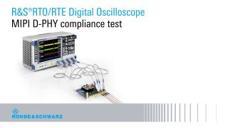MIPI D-PHY compliance test MIPI D-PHY compliance test