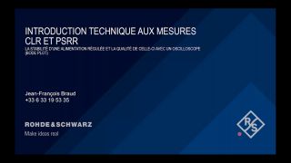 Introduction technique aux mesures PSRR