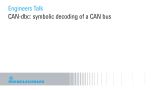 CAN-dbc: symbolic decoding of CAN bus CAN-dbc: symbolic decoding of CAN bus