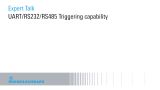 UART/RS232/RS485 Triggering on Break condition UART/RS232/RS485 Triggering on Break condition