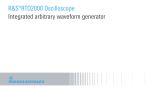 Integrated arbitrary waveform generator Integrated arbitrary waveform generator