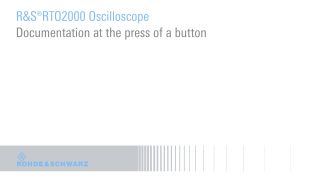 Documentation at the press of a button