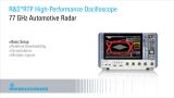 R&S®RTP Oscilloscope for Automotive Radar (part 1)
