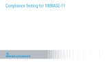 100Base-T1 compliance testing 100Base-T1 compliance testing