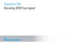 Decoding SENT bus signal Decoding SENT bus signal