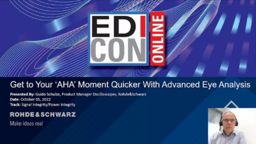 Webinar: Get to your 'AHA' moment quicker with advanced eye analysis 