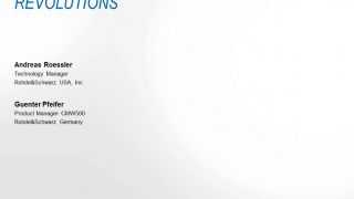 LTE UE RF Measurements - Revolutions LTE UE RF Measurements - Revolutions