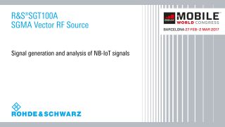 Signal generation and analysis of NB-IoT signals Signal generation and analysis of NB-IoT signals