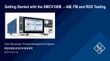 Getting Started with the SMCV100B Getting Started with the SMCV100B