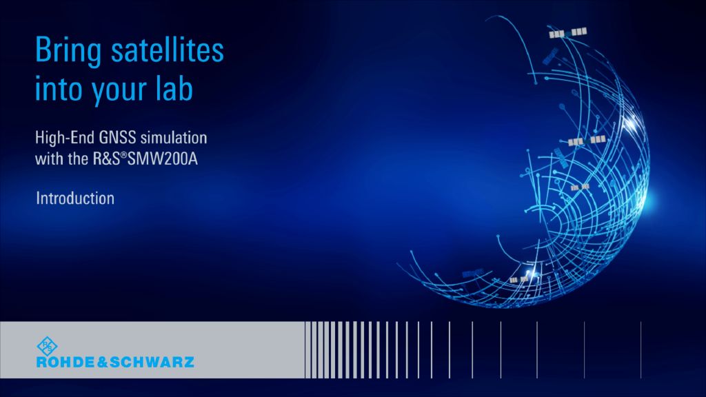 Bring satellites into your lab - Introduction
