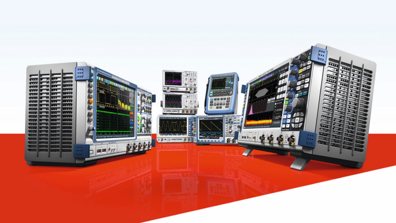 Rohde & Schwarz oscilloscopes offer industry-leading memory depth.