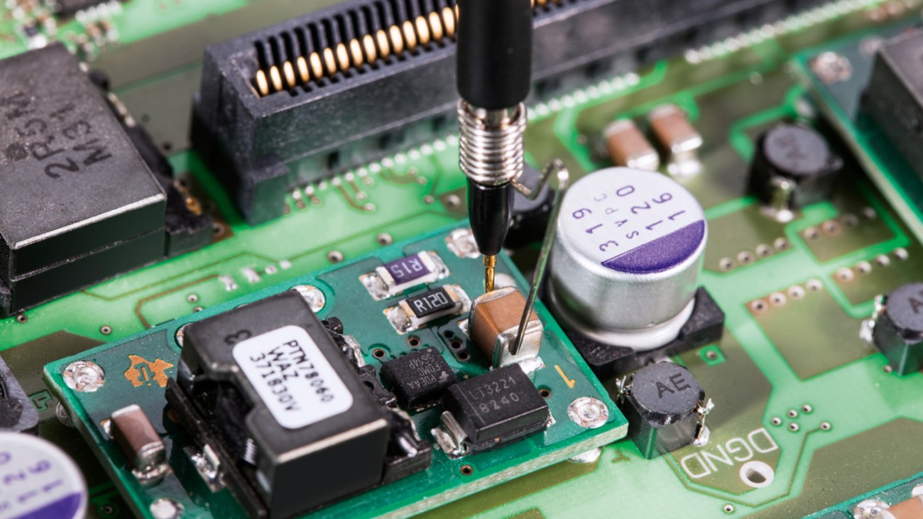 Using a ground spring will provide the best signal-to-noise ratio for your power supply rejection ratio measurement Using a ground spring will provide the best signal-to-noise ratio for your power supply rejection ratio measurement