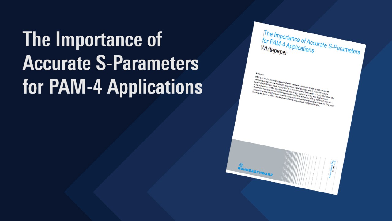 S-Parameter - PAM4 white paper preview image