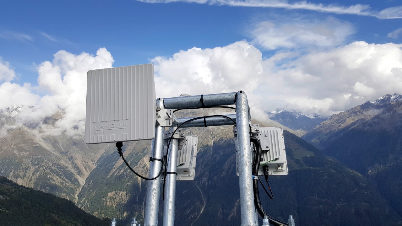 Desde os Andes até as cabines em Giggijoch na Áustria – os pontos de acesso LANCOM são utilizados em teleféricos de todo o mundo.