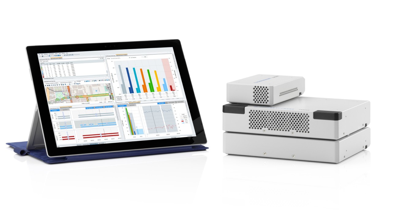 In combination with the new R&S TSME30DC, the R&S TSMx6 network scanner covers the majority of high frequency 5G NR use cases. In combination with the new R&S TSME30DC, the R&S TSMx6 network scanner covers the majority of high frequency 5G NR use cases.