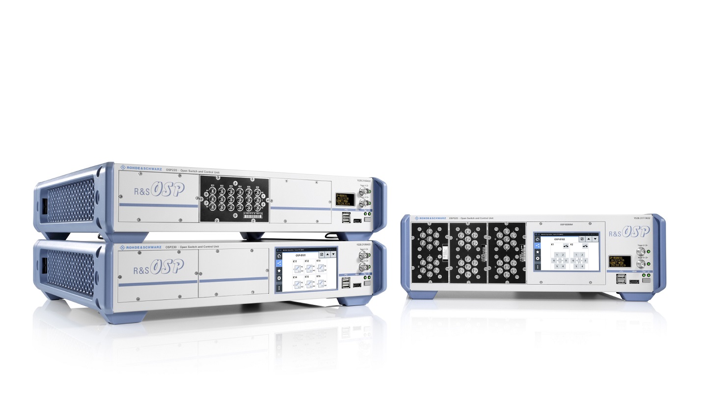 Rohde Schwarz Presents New Modular Rf Switch And Control