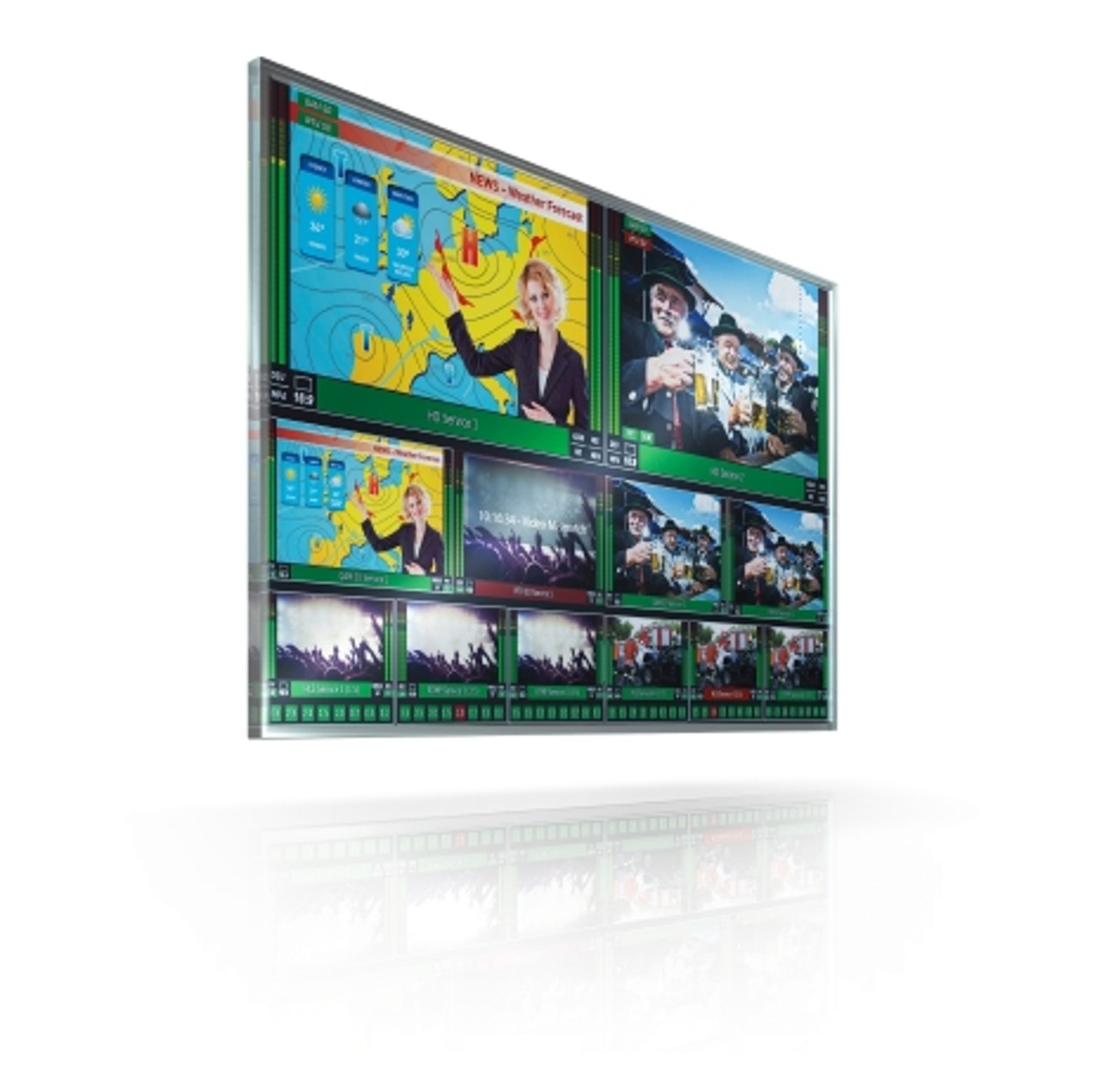 Cost-efficient monitoring and multiviewing solution R&S PRISMON from Rohde & Schwarz for broadcast and streaming media Cost-efficient monitoring and multiviewing solution R&S PRISMON from Rohde & Schwarz for broadcast and streaming media