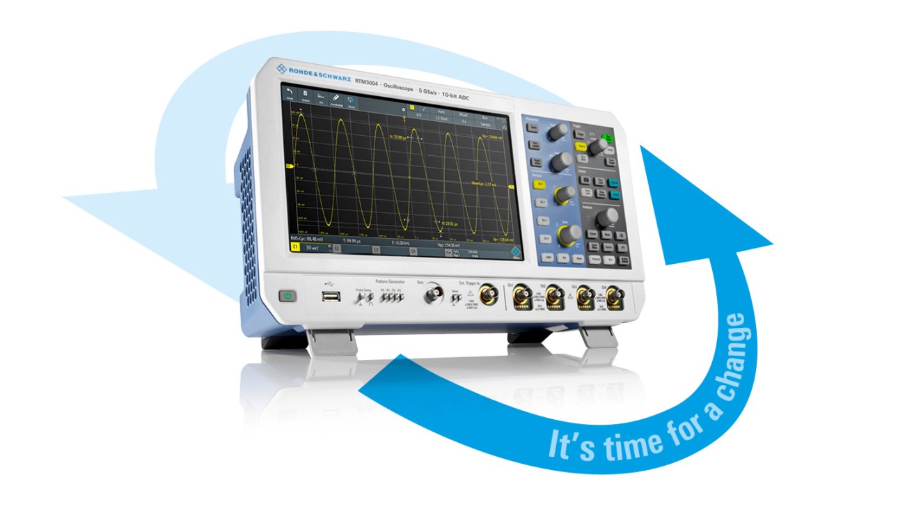 R&S®RTA4000 oscilloscope Rohde & Schwarz