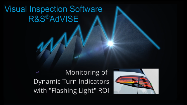 R&S®AdVISE Visual Inspection Software 