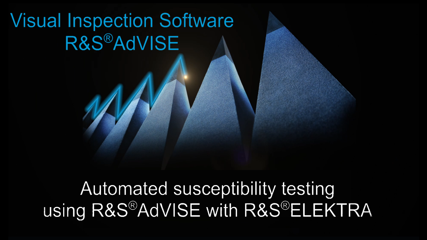 R&S®AdVISE Visual Inspection Software