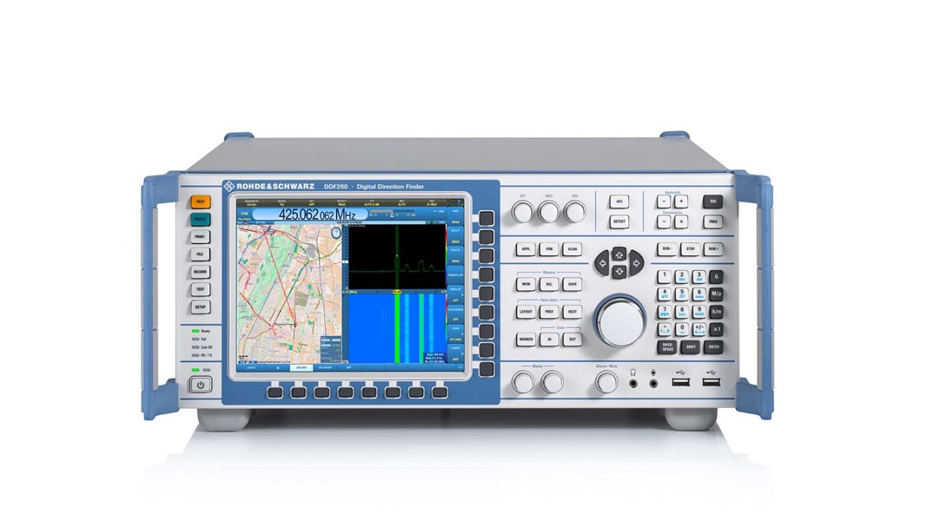 R&S®DDF260 digital direction finder Rohde & Schwarz