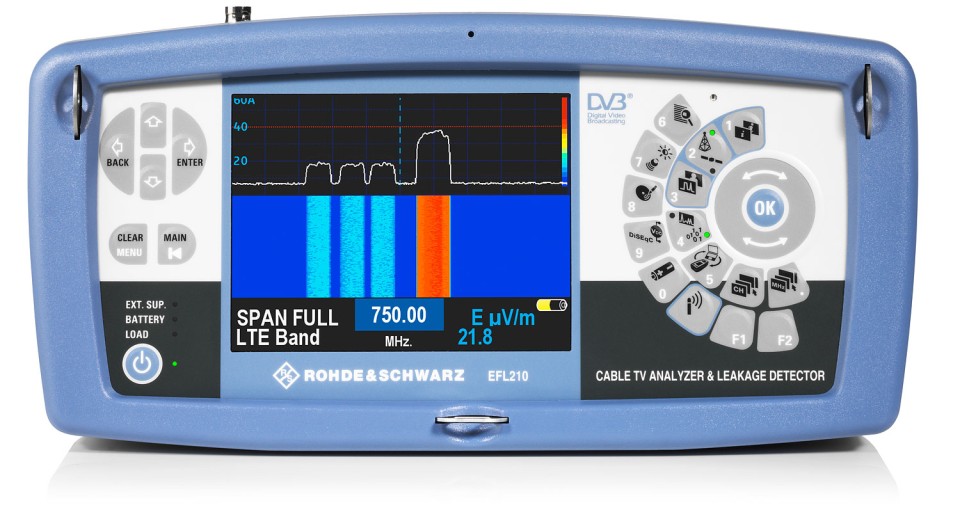 R&S®EFL110/210 Cable TV Analyzer and Leakage Detector Quick Start