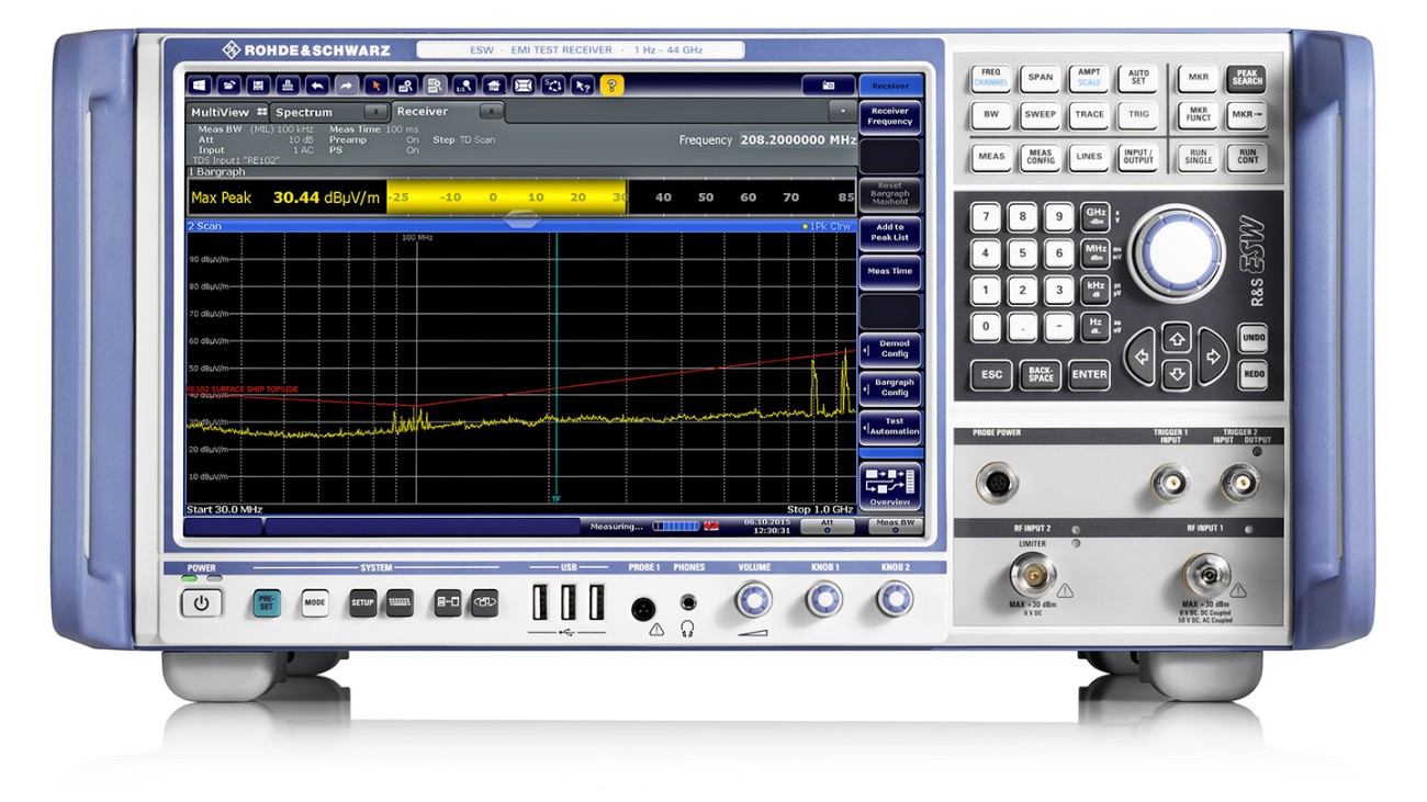 Vorführgeräte EMVMesstechnik Rohde & Schwarz