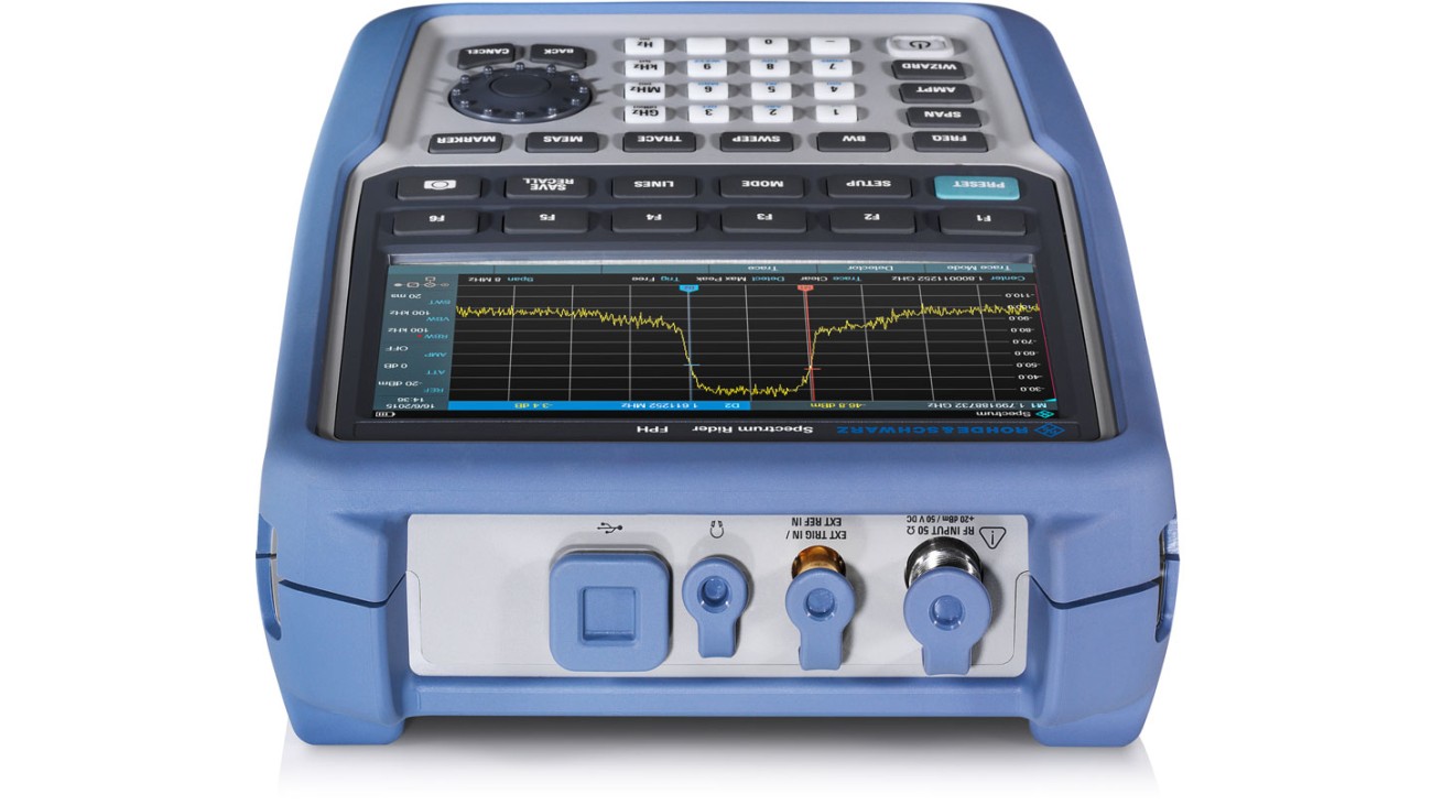 R&S®Spectrum Rider FPH handheld spectrum analyzer Rohde & Schwarz
