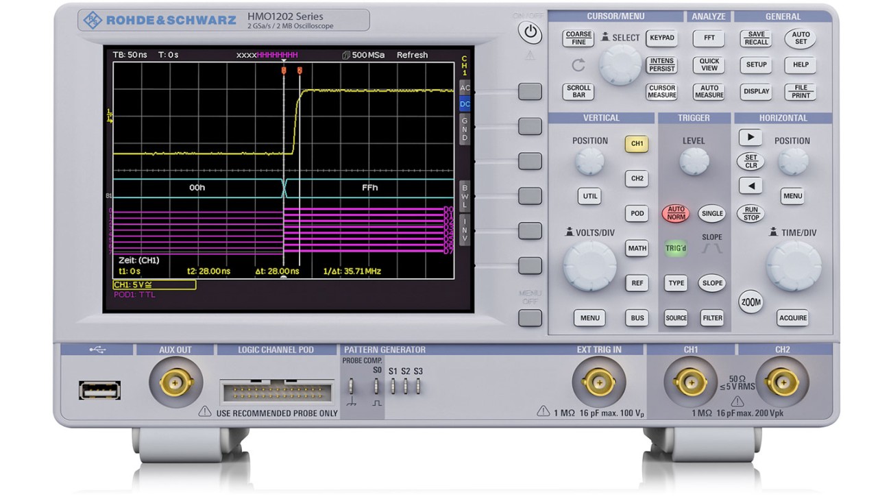 R&S®HMO1202 Digital Oscilloscope R&S®HMO1202 Digital Oscilloscope