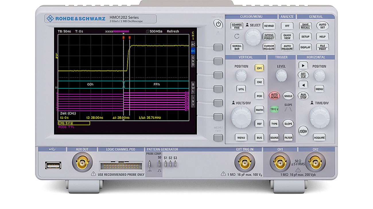 R&S®HMO1202 Digital Oscilloscope R&S®HMO1202 Digital Oscilloscope