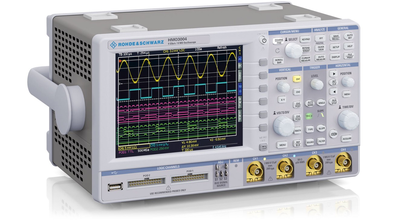 HMO3000 Series mixed signal oscilloscope HMO3000 Series mixed signal oscilloscope