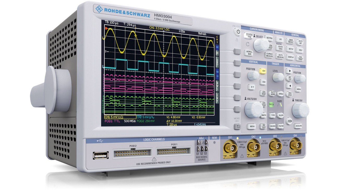 HMO3000 Series mixed signal oscilloscope HMO3000 Series mixed signal oscilloscope