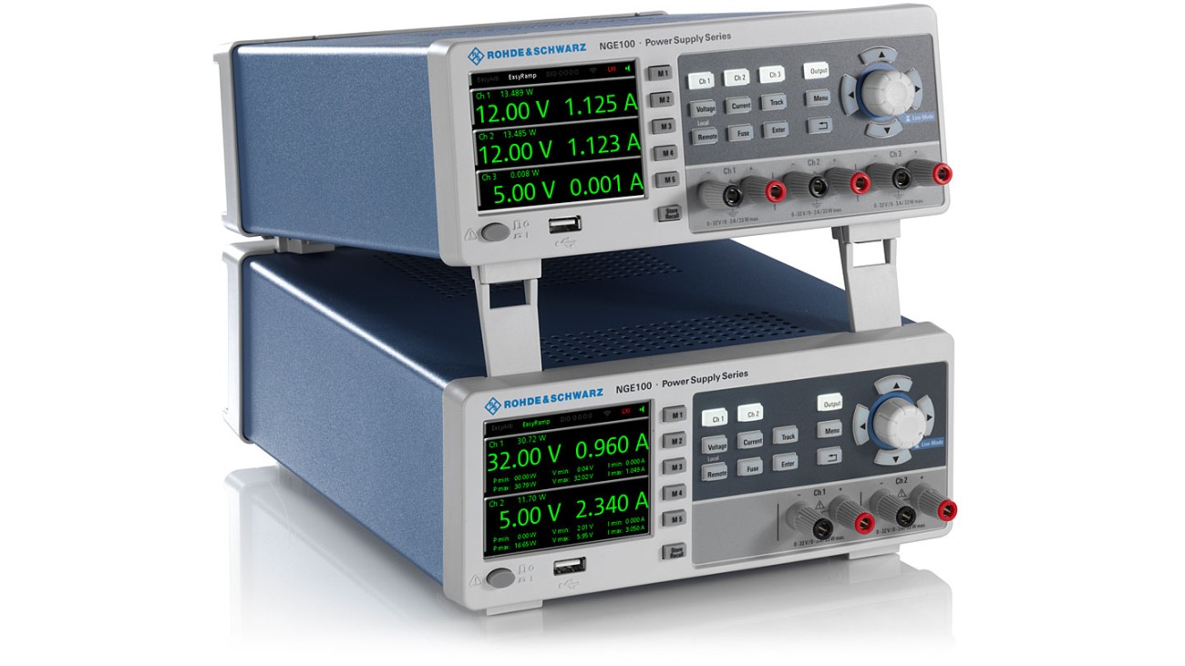 R&S®NGE100 DC Power Supply R&S®NGE100 DC Power Supply