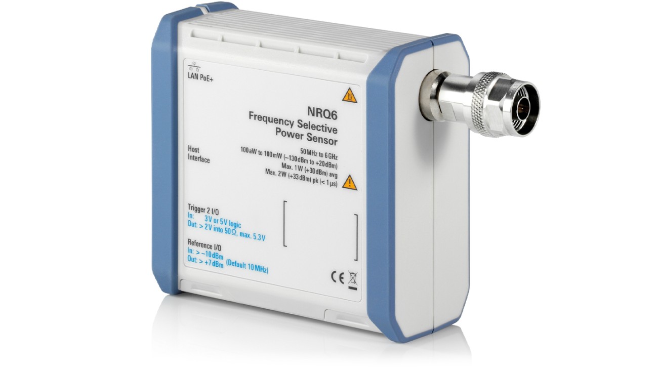 R&S®NRQ6 Frequency selective power sensor Rohde & Schwarz