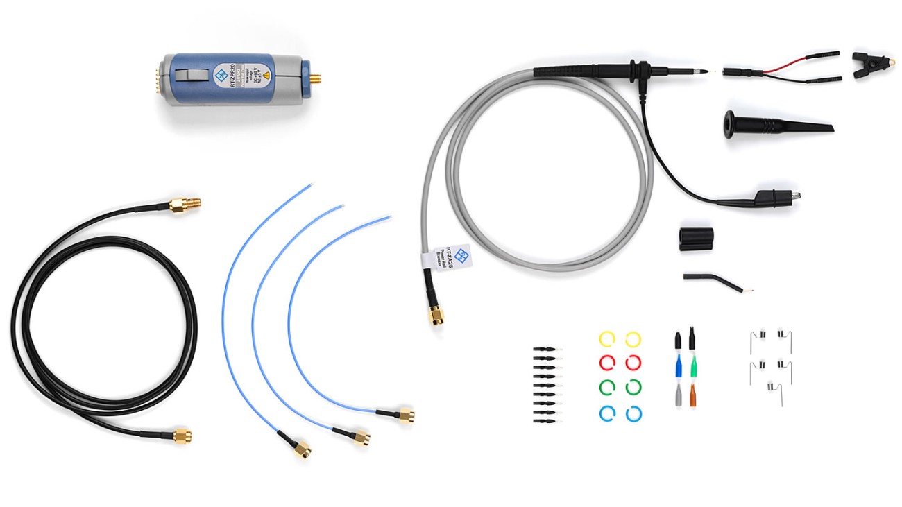 Power rail probes for oscilloscopes Rohde & Schwarz