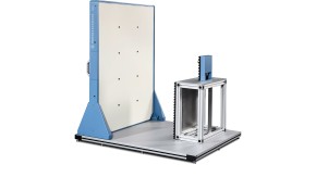 R&S®QAR Automotive radome scanner - panel including radome mounting table