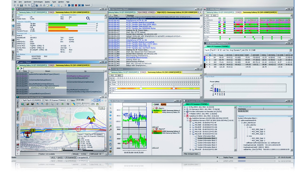 R&S®ROMES4 Drive test software Rohde & Schwarz