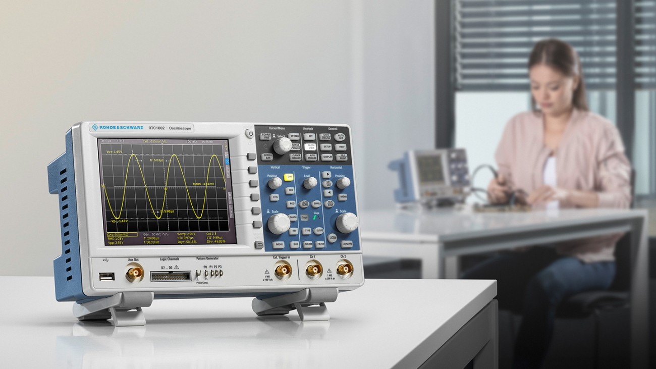 R&S®RTC1000 oscilloscopes Rohde & Schwarz