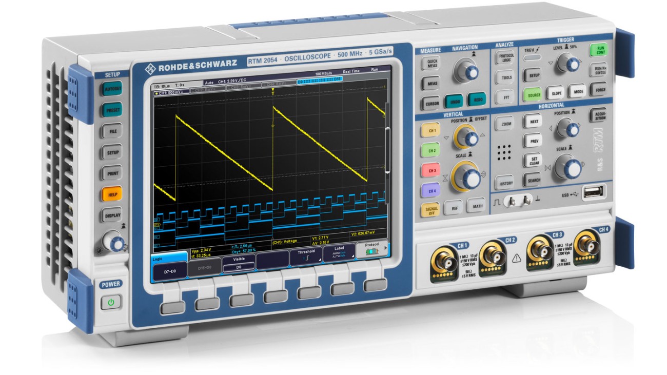 R&S®RTM2000 Oscilloscope  Rohde & Schwarz