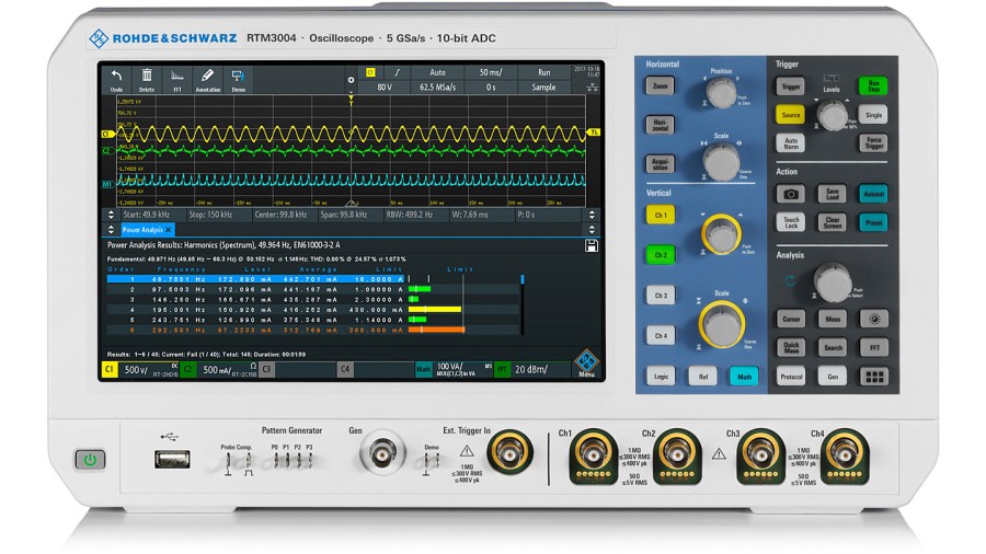 R&S®RTM3000 Oscilloscope Rohde & Schwarz