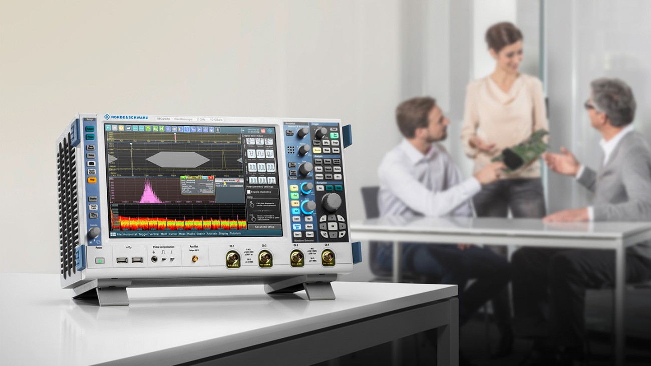 R&S®RTO2000 oscilloscopes Rohde & Schwarz