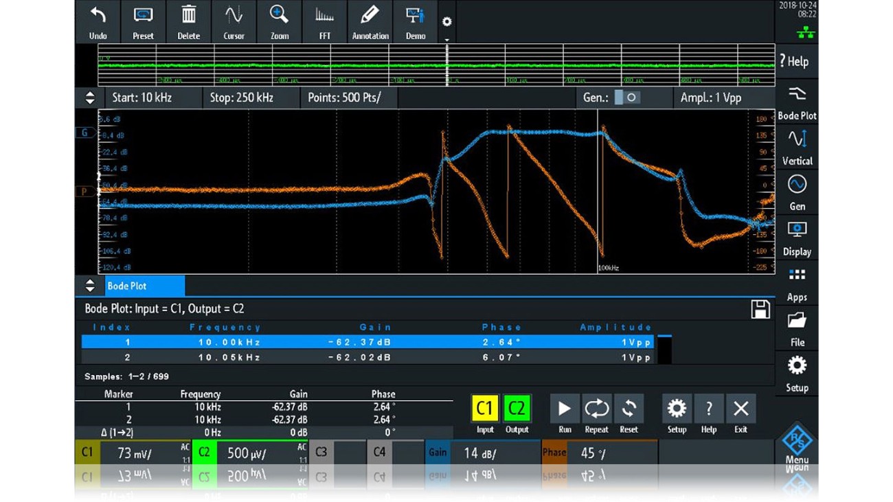 Oscilloscope software for pc