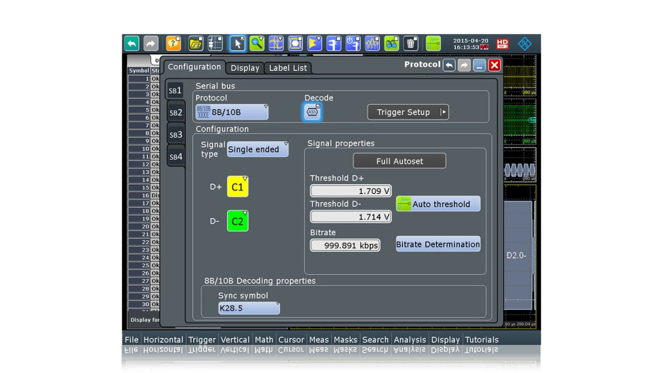 xscope oscilloscope software