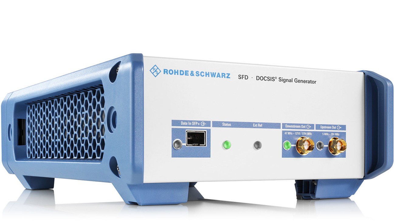 R S Sfd Docsis Signal Generator Rohde Schwarz