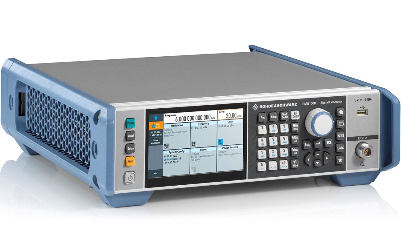 R&S®SMB100B RF Signal Generator Rohde & Schwarz