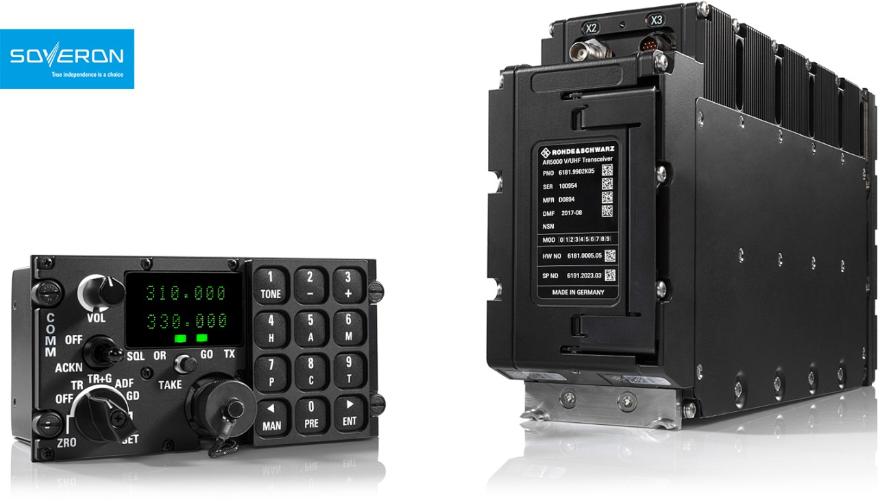 Soveron Ar Software Defined Airborne Radio Rohde Schwarz