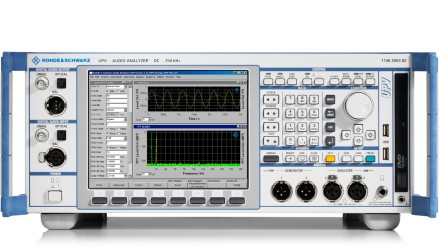 Audioanalysatoren – Messtechnik | Rohde & Schwarz
