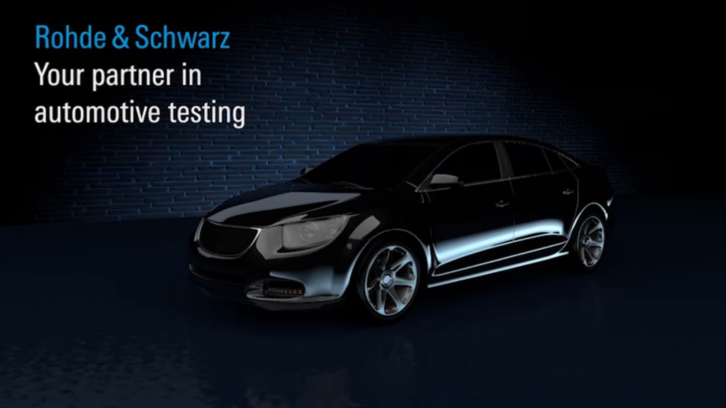 Rohde & Schwarz - your partner in automotive testing